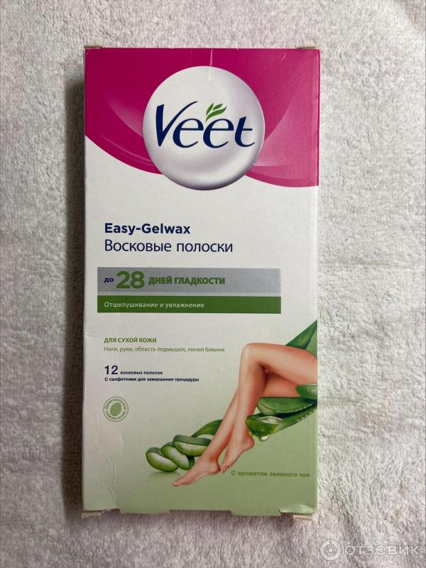 Восковые полоски Veet фото