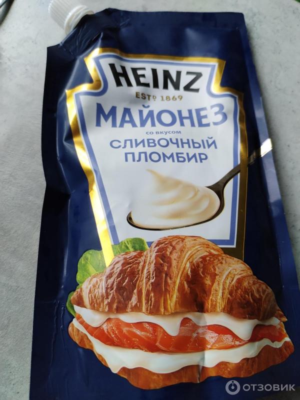 Отзыв о Майонез HEINZ со вкусом Сливочный пломбир | В стиле Heinz.