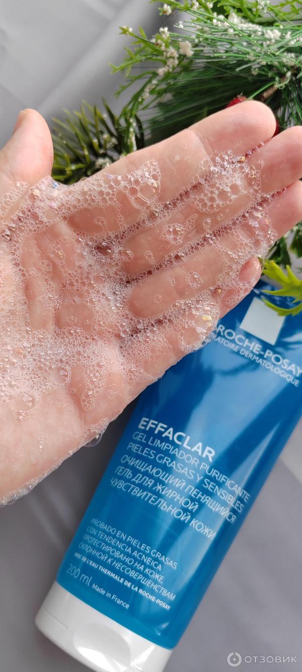 Очищающий гель для умывания La Roche-Posay Effaclar для жирной и чувствительной кожи фото