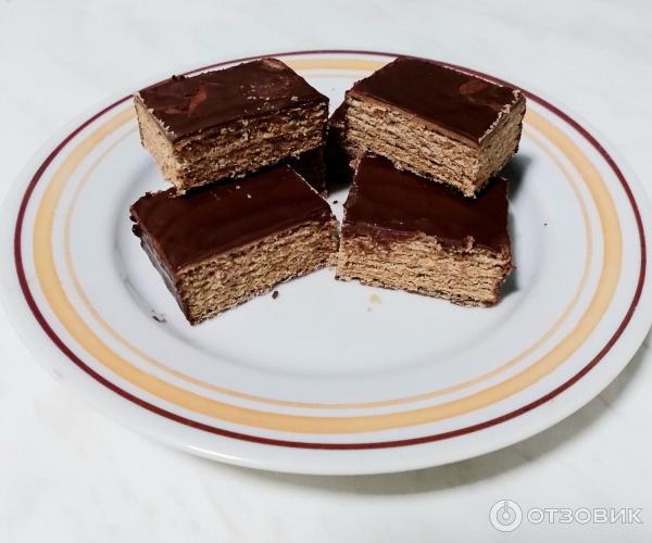 Отзыв о Торт вафельный БКК Коломенский "Delibon" | Вкусный, шоколадный ...