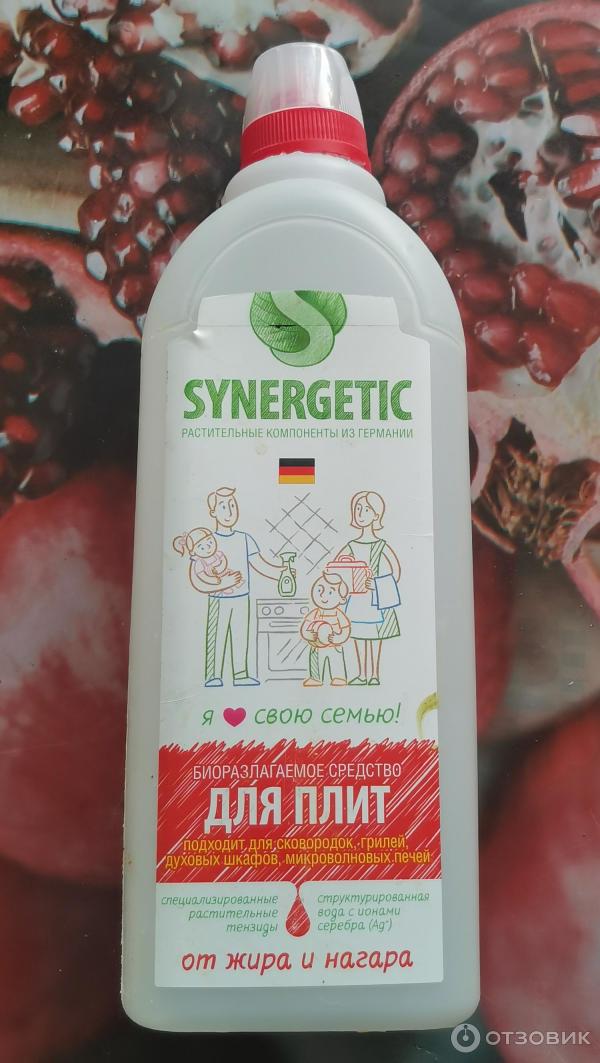 Чистящее средство Synergetic для плит, сковородок и духовых шкафов фото